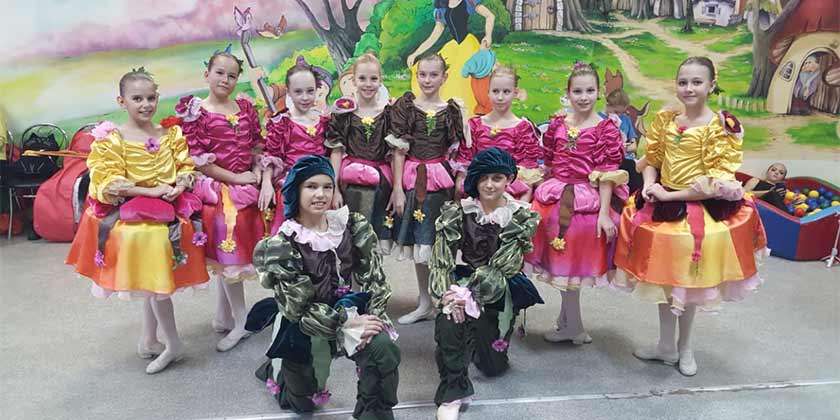 Юные танцоры из Жуковского заняли три призовых места в конкурсе «Хрустальный башмачок — дети» в Луховцах