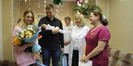 В новом году в Жуковском первым родился мальчик