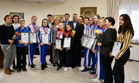 В Жуковском прошла церемония награждения лучших спортсменов и тренеров по итогам 2019 года