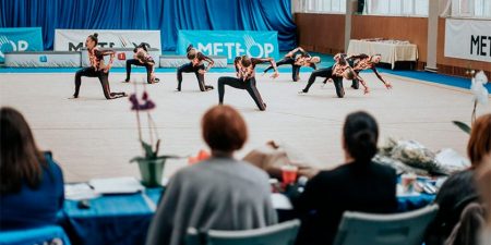 В детско-юношеской школе "Метеор" состоялся городской турнир по художественной гимнастике