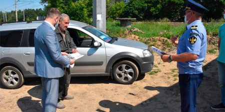 У несанкционированного перехода