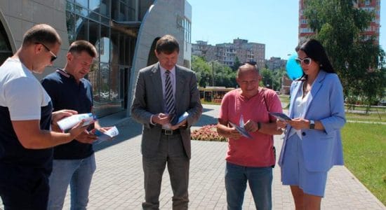 Жители города обсудили вопросы благоустройства дворовых территорий