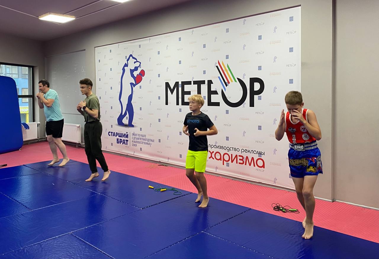 В Жуковском прошла открытая тренировка по тайскому боксу.